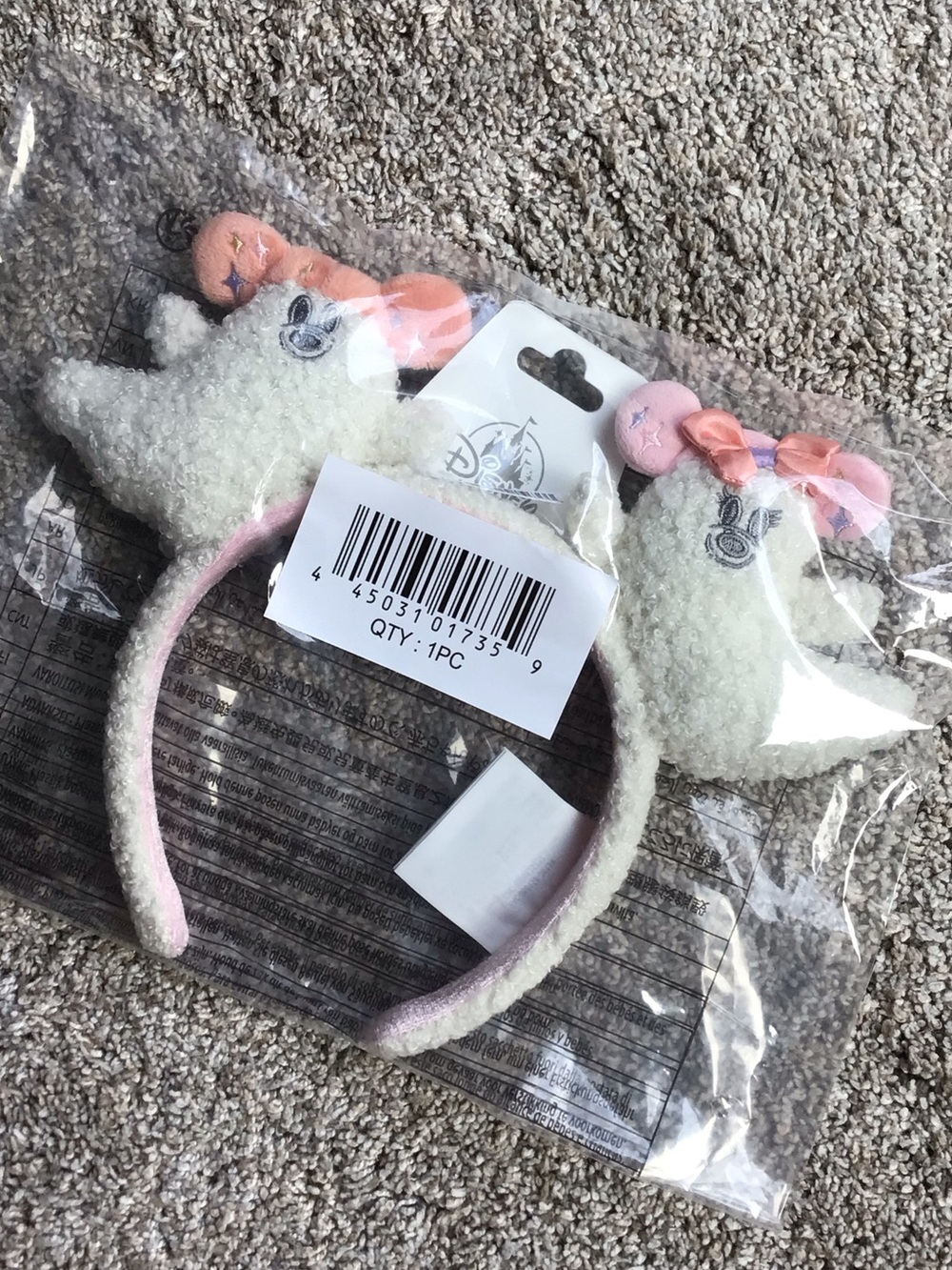 DISNEY CUTIE GHOST EARS 2026 - NWT